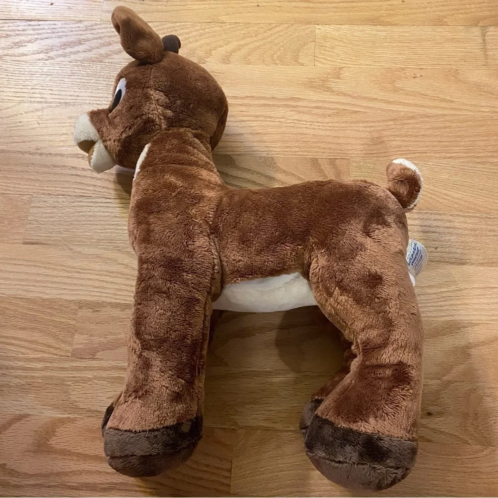 Build A Bear Rudolph the Redyy Nosed Reindeer Plush Stuffed Animal Brown Kids